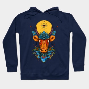 Holy cow! Blue Lotus Mandala. Hoodie